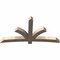 Ekena Millwork Davenport Smooth Timber Gable Bracket, Douglas Fir, 84"W x 45"H x 5 1/2"D x 5 1/2"F, 13/12 Pitch GBW084X45X0606DAV00SDF - alternate 5